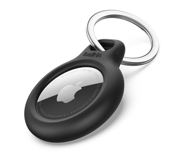 Belkin Etui na AirTag z kółkiem do kluczy, czarne, 4 szt. - 1330407 - zdjęcie 3